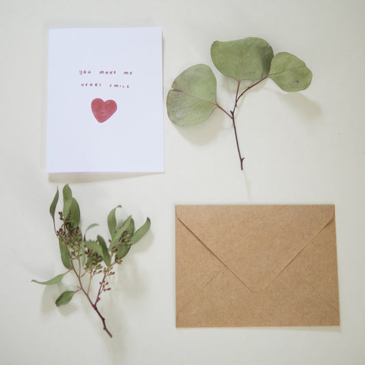 You Make My Heart Smile Greeting Card