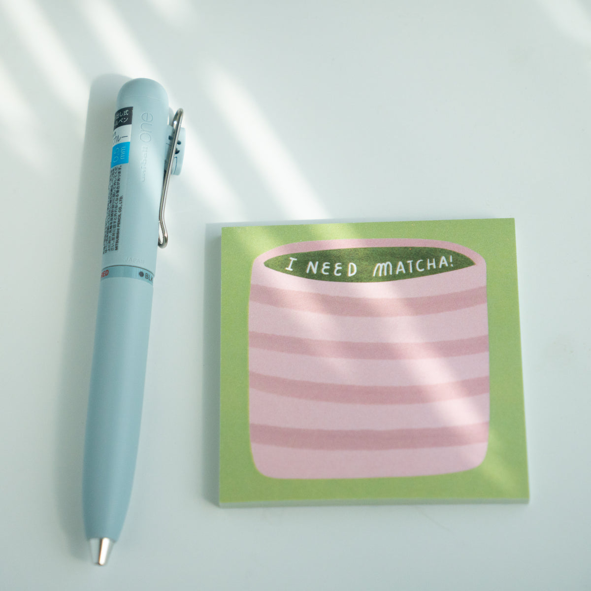 Matcha Post-It Notes