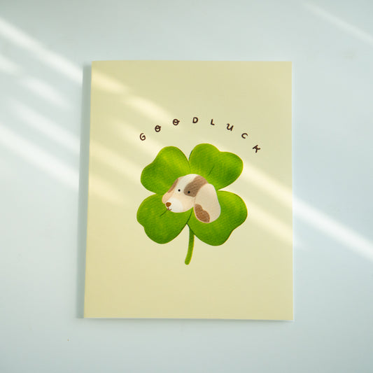 Good luck Doggo Greeting Card