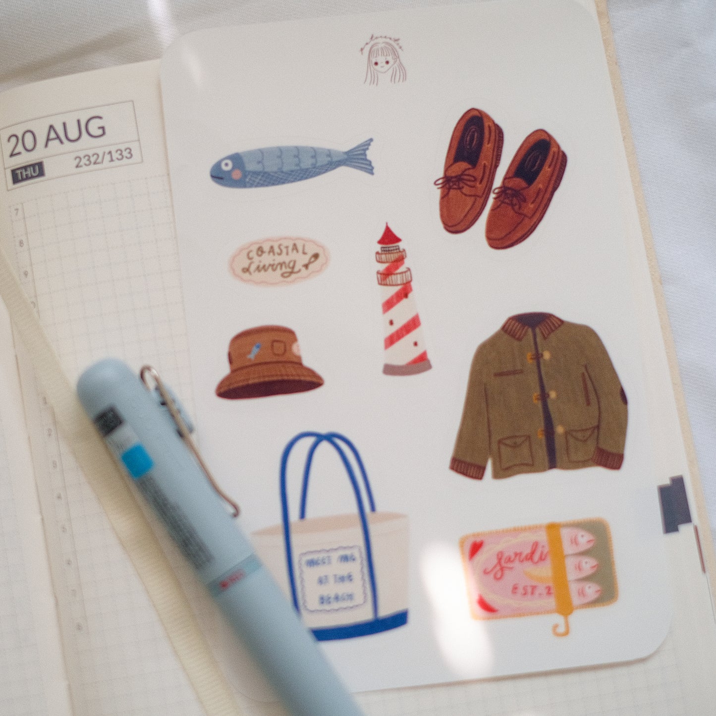 Coastal Sticker Sheet