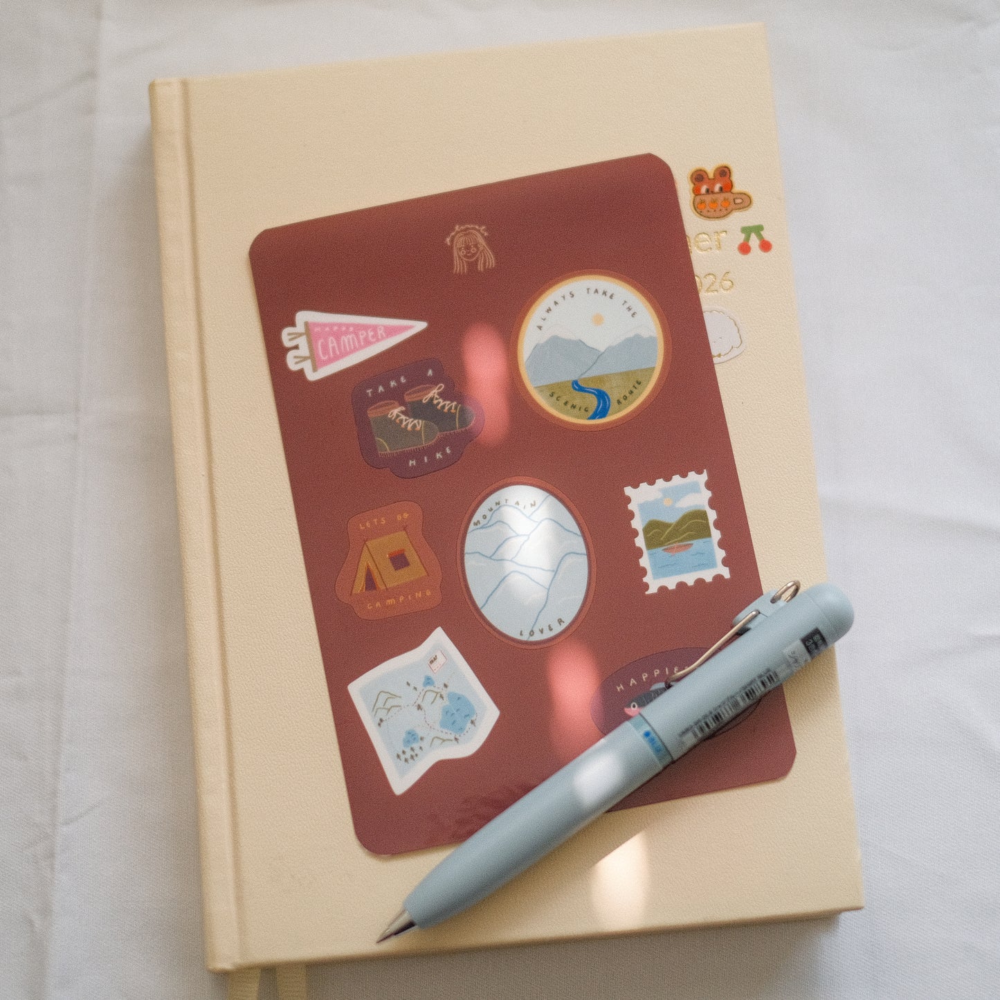 Cozy Outdoor Adventure Sticker Sheet