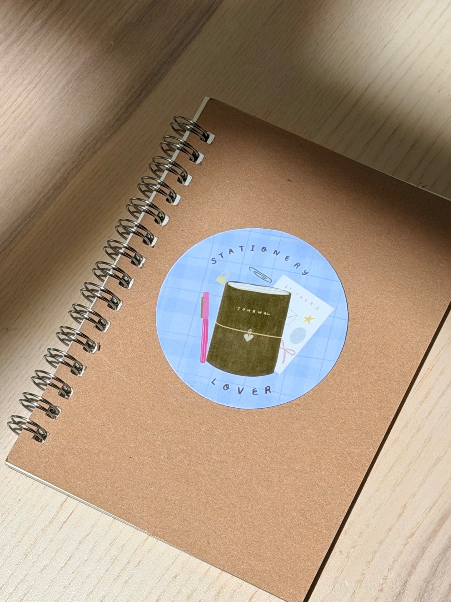 Stationery Lover Die Cut Sticker