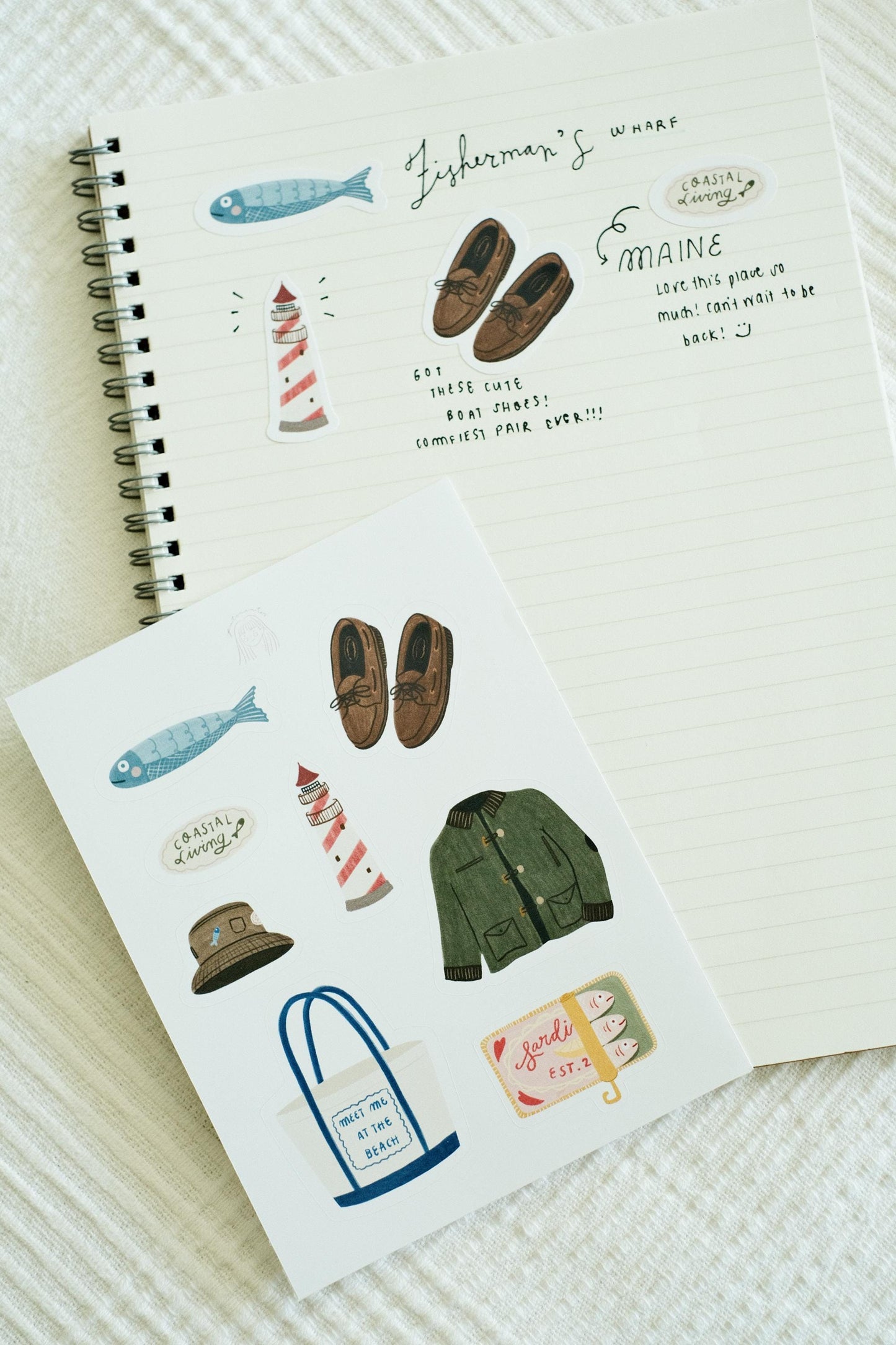 Coastal Sticker Sheet