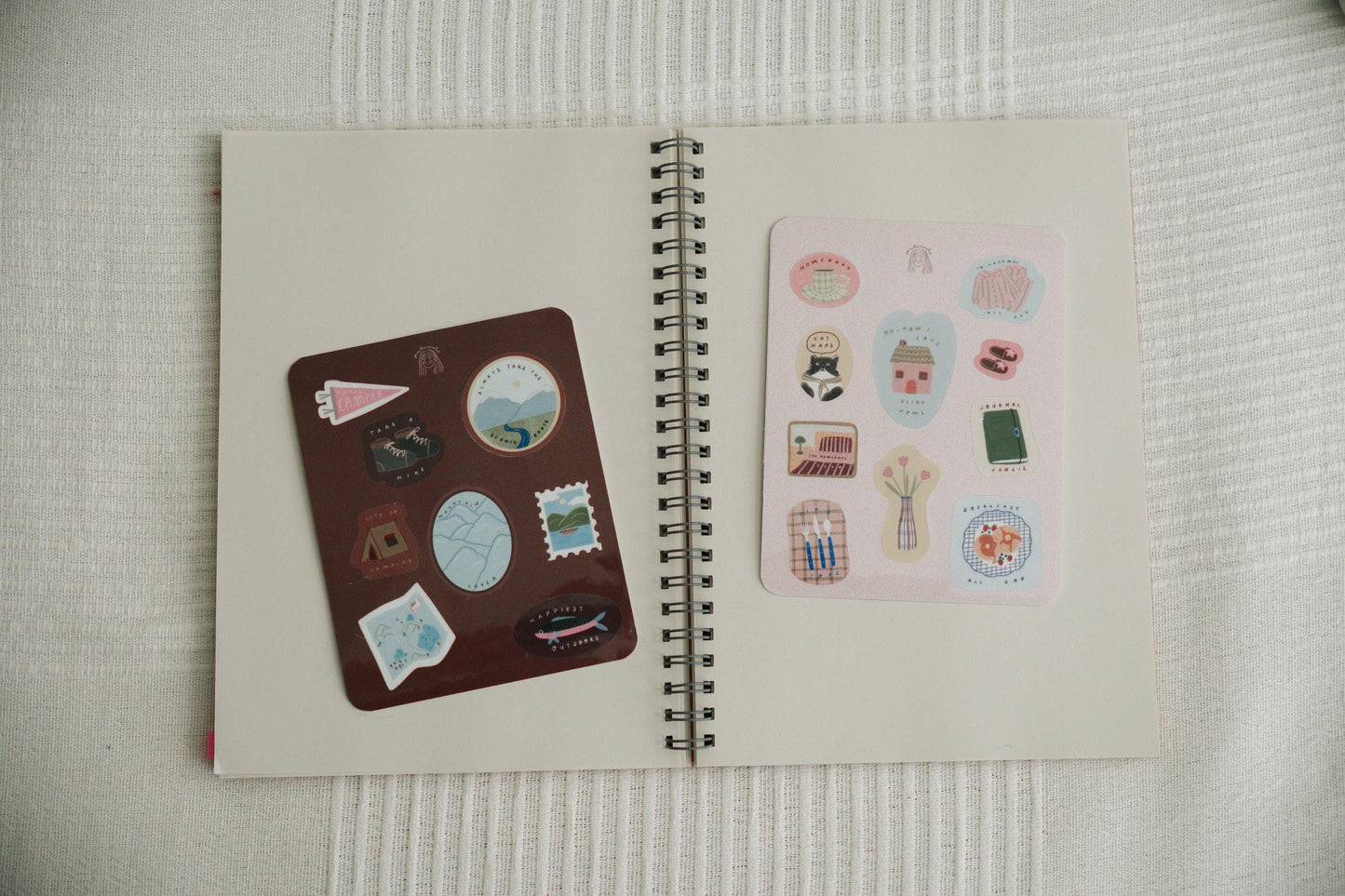 Cozy Outdoor Adventure Sticker Sheet