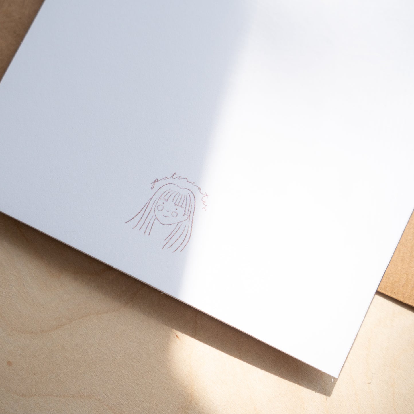 Woof Greeting Card