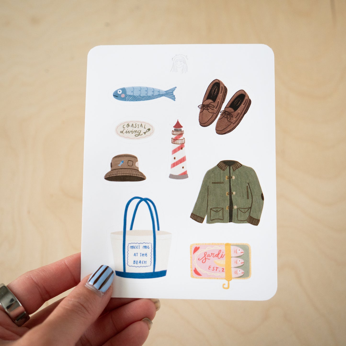 Coastal Sticker Sheet