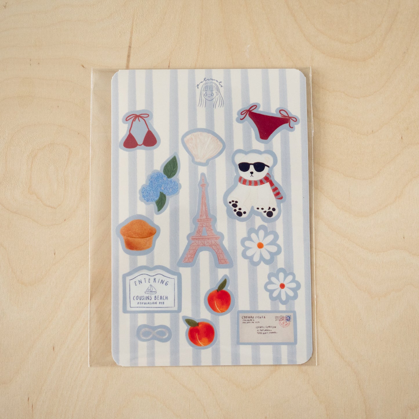 The Summer I Turned Pretty Sticker Sheet