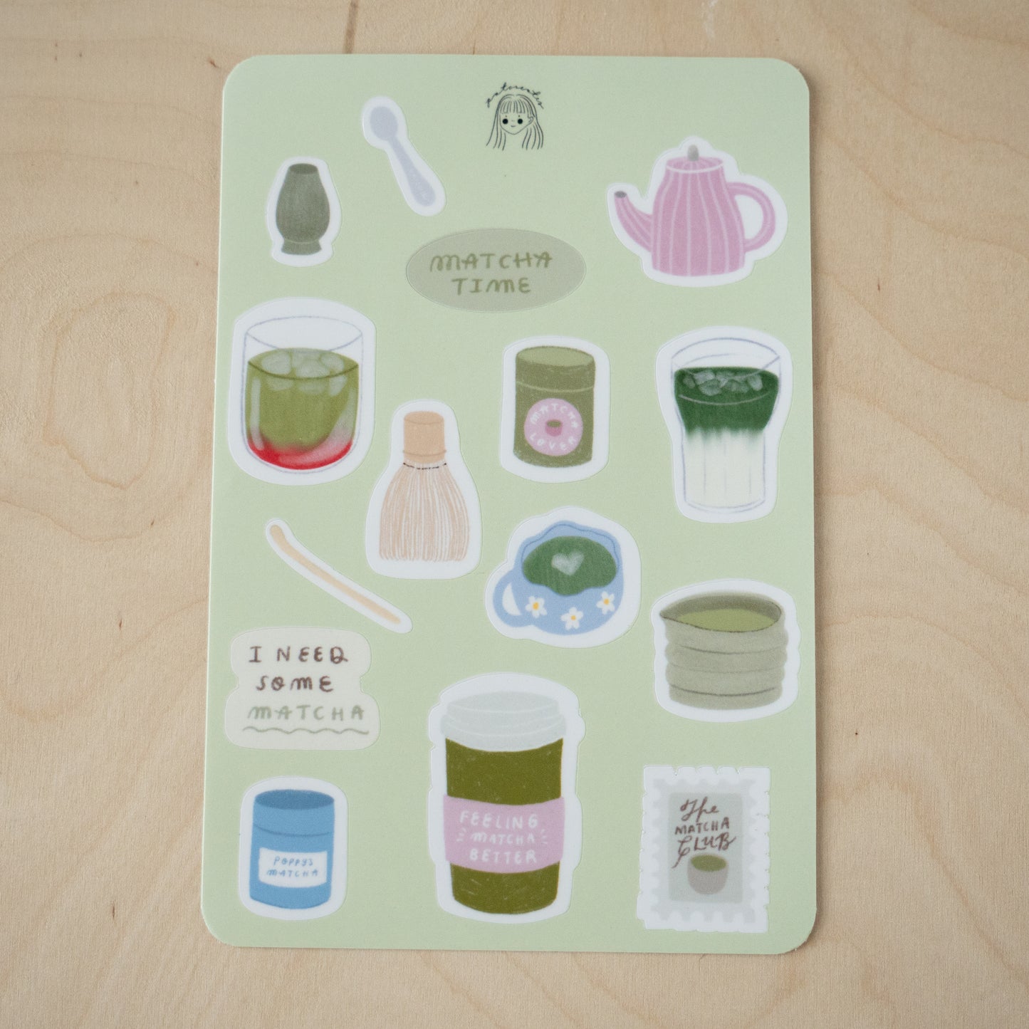 Matcha Fun Sticker Sheet