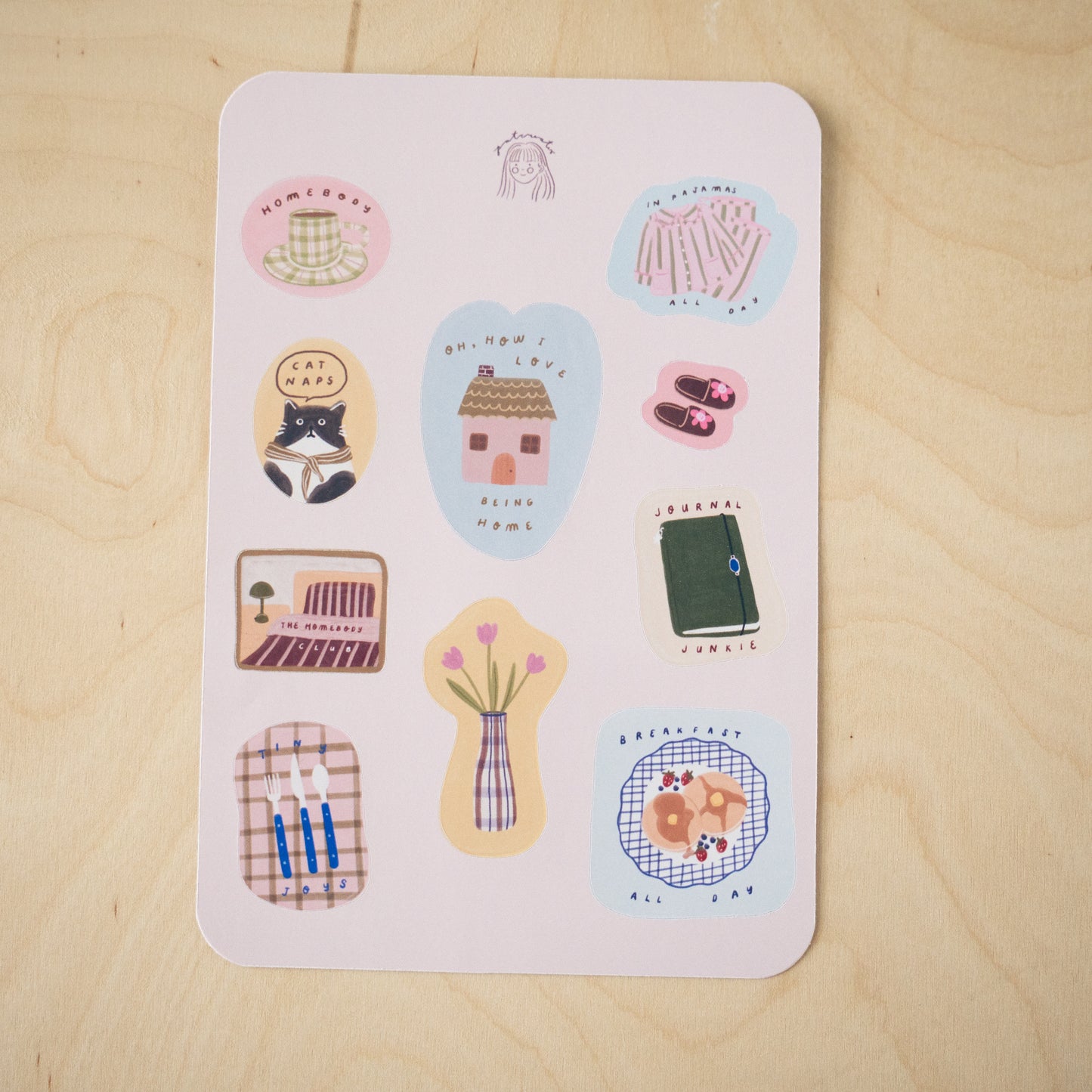 Homebody Sticker Sheet