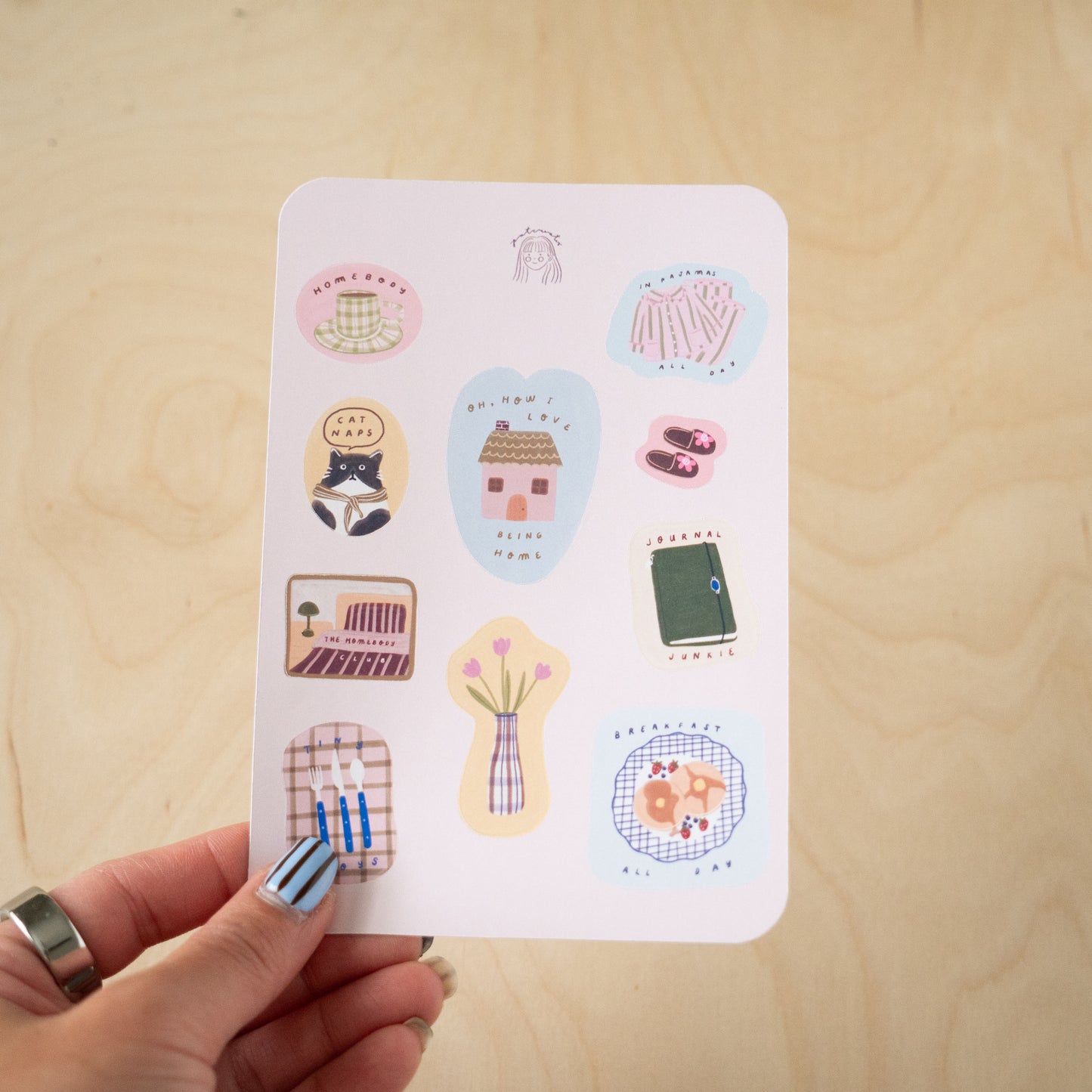 Homebody Sticker Sheet