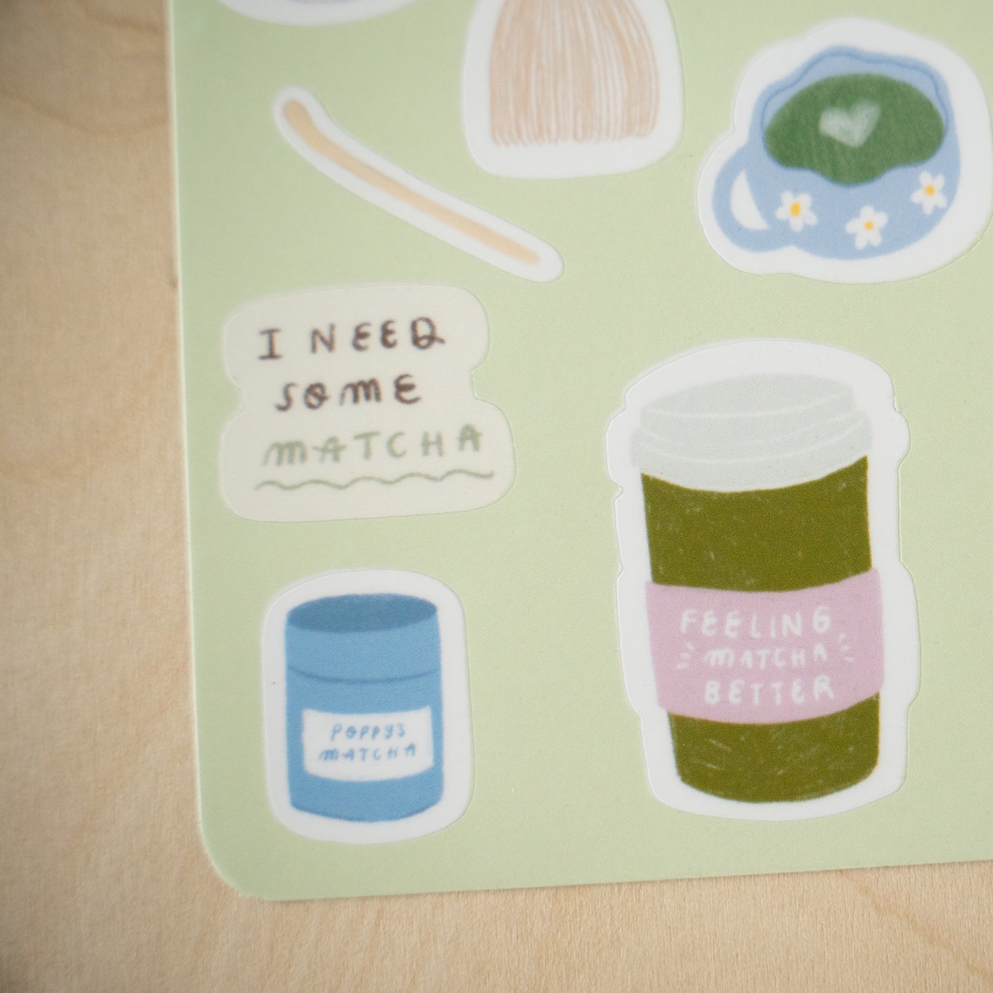 Matcha Fun Sticker Sheet
