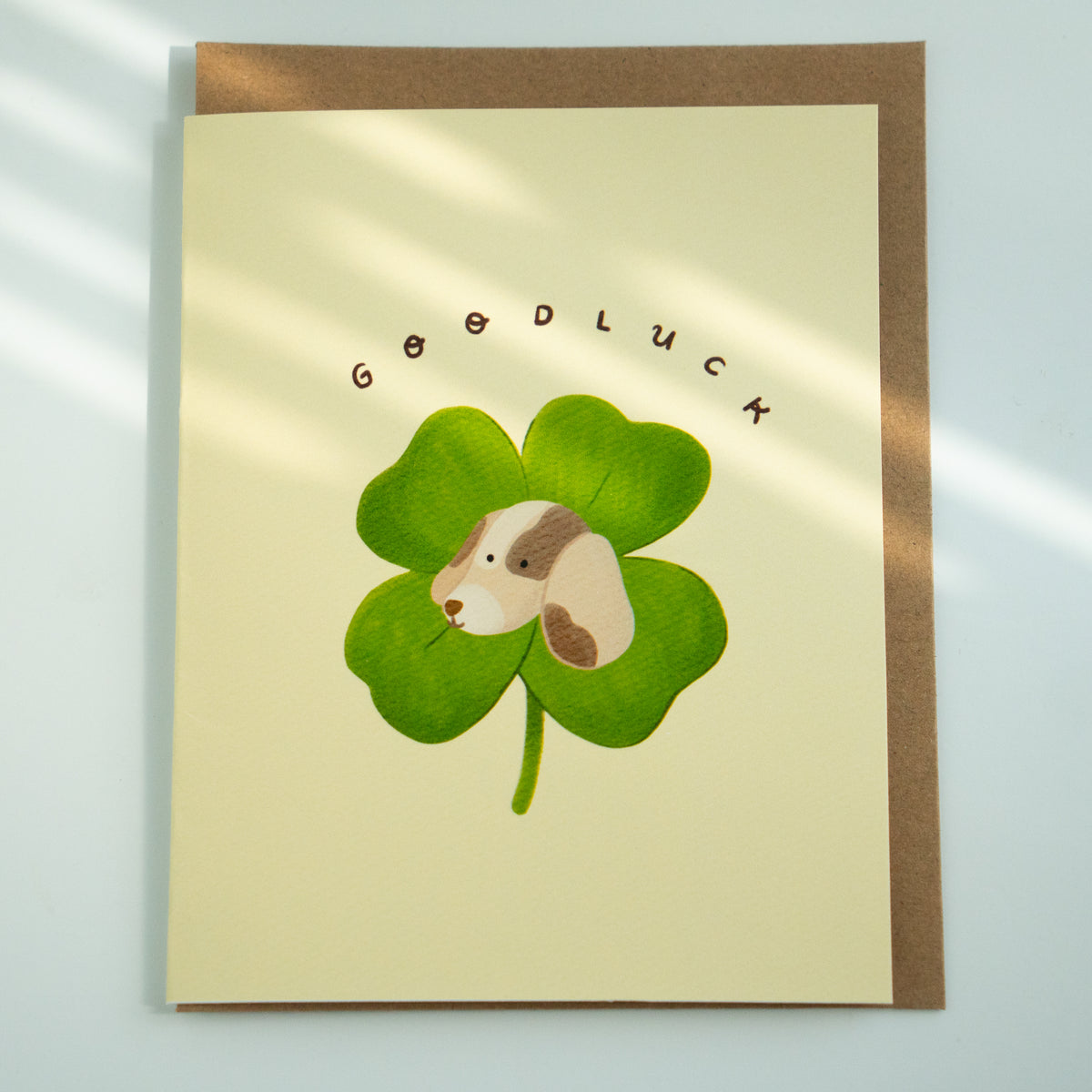 Good luck Doggo Greeting Card