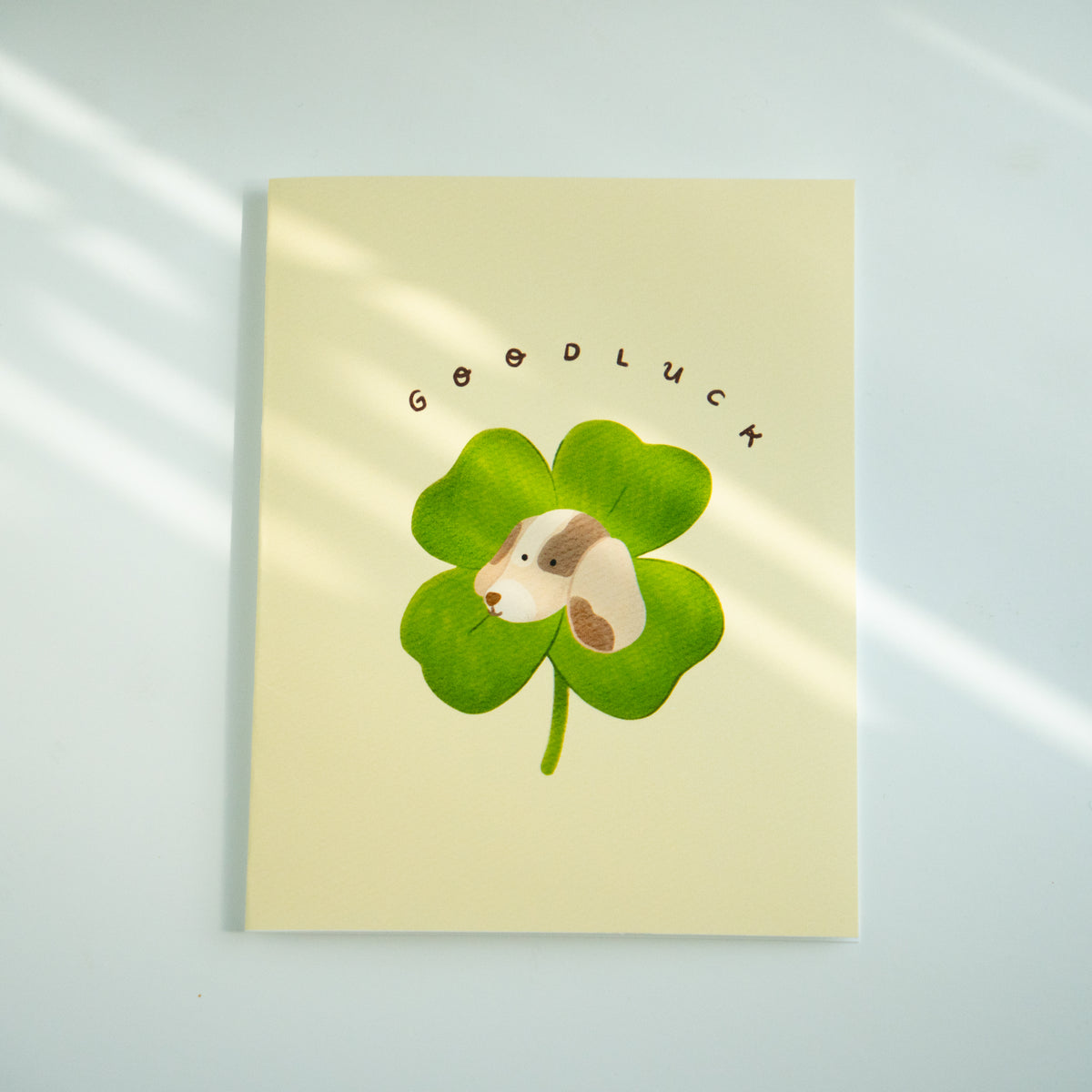 Good luck Doggo Greeting Card