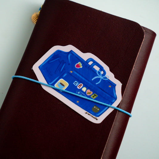 Craft Box Die Cut Sticker
