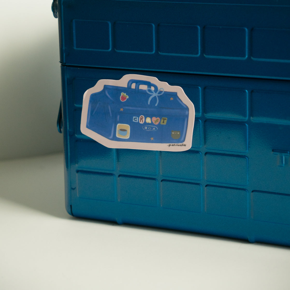 Craft Box Die Cut Sticker