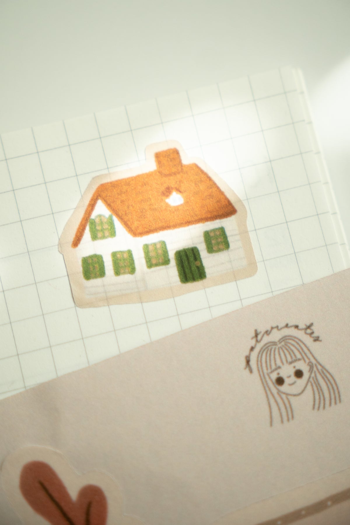 Cozy Autumn Washi Tape Sticker Sheet