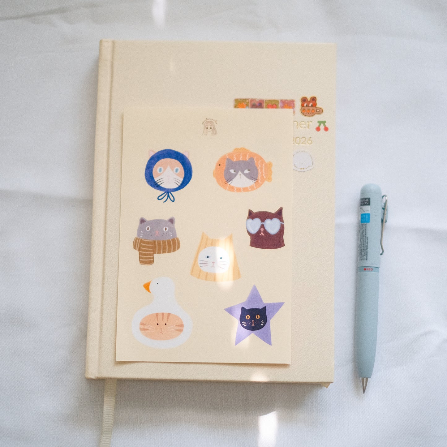 Cat Sticker Sheet