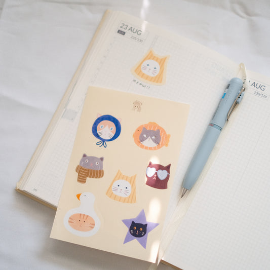 Cat Sticker Sheet