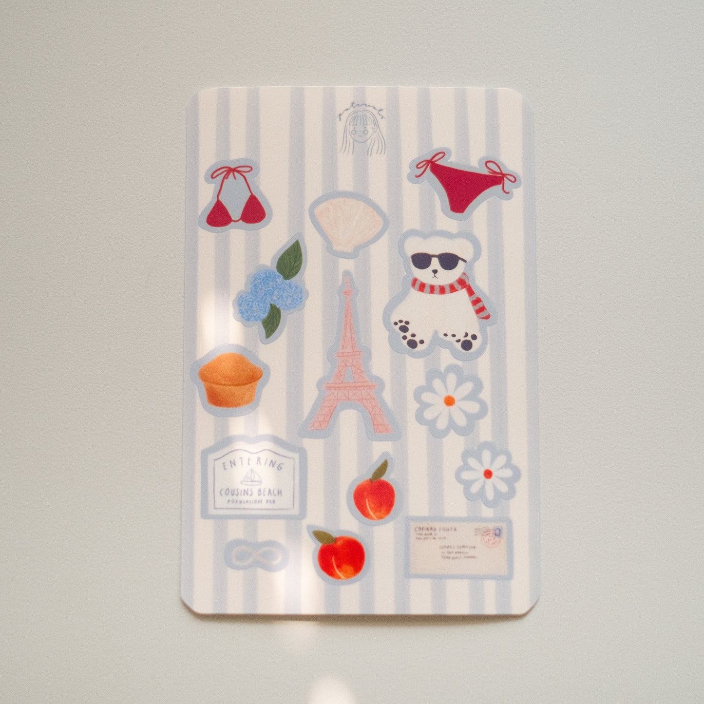 The Summer I Turned Pretty Sticker Sheet