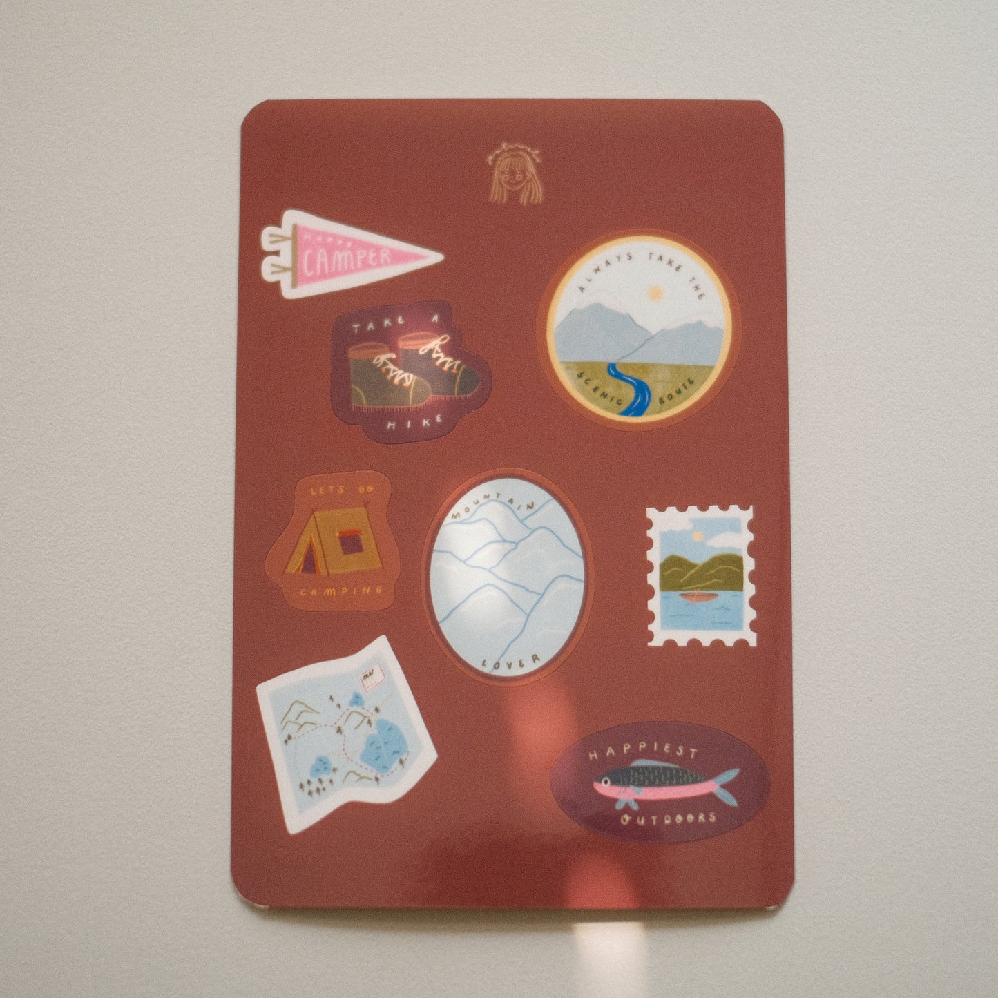 Cozy Outdoor Adventure Sticker Sheet