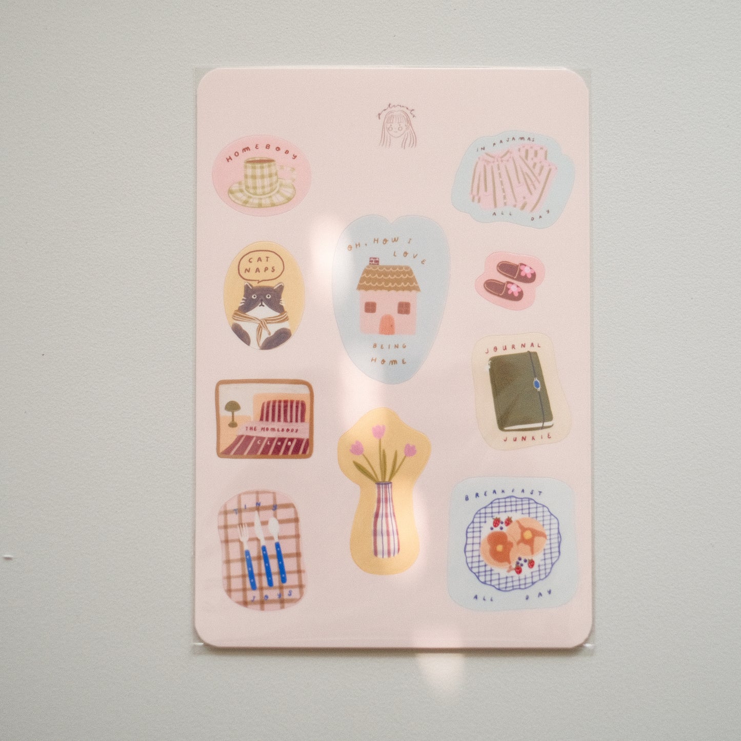 Homebody Sticker Sheet