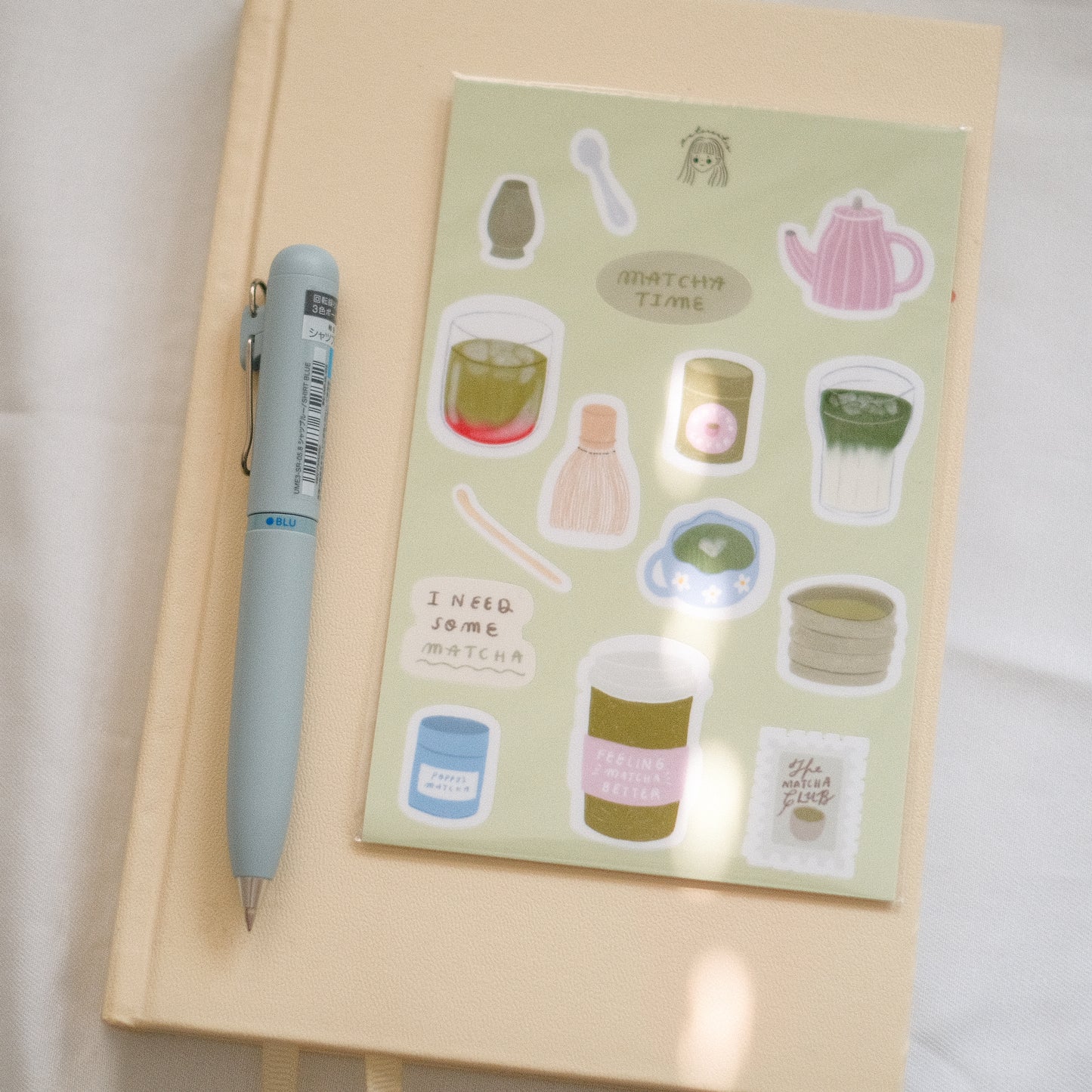 Matcha Fun Sticker Sheet