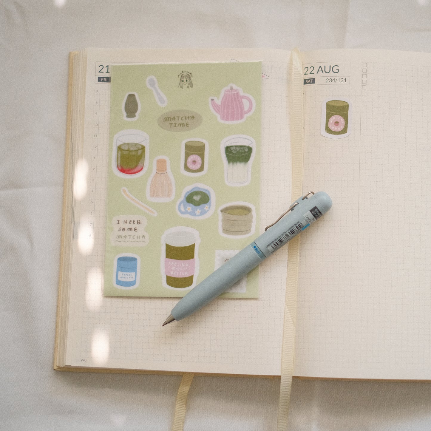 Matcha Fun Sticker Sheet