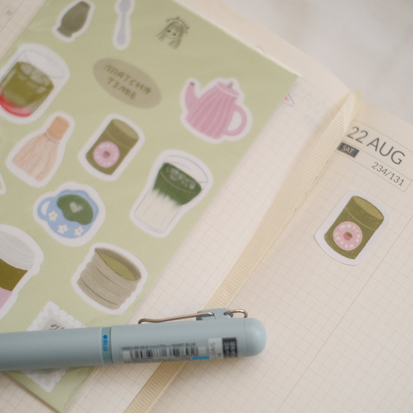 Matcha Fun Sticker Sheet