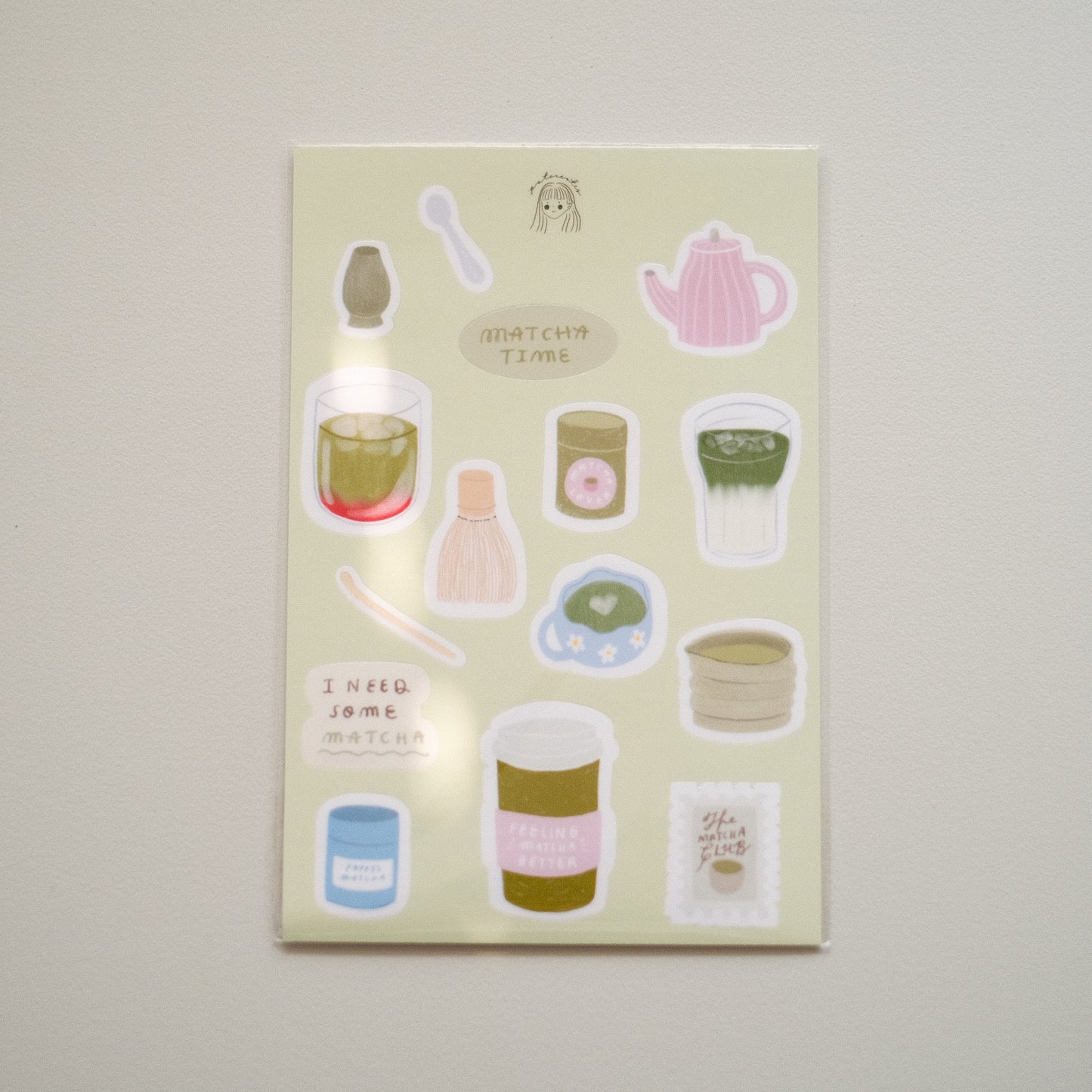Matcha Fun Sticker Sheet