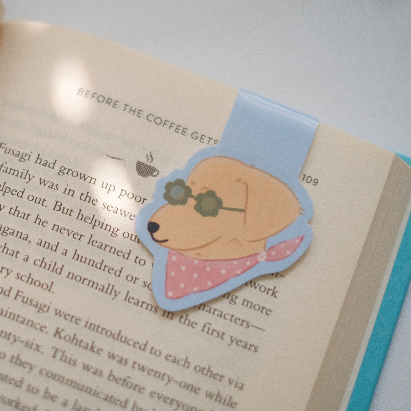 Dog Magnetic Bookmark