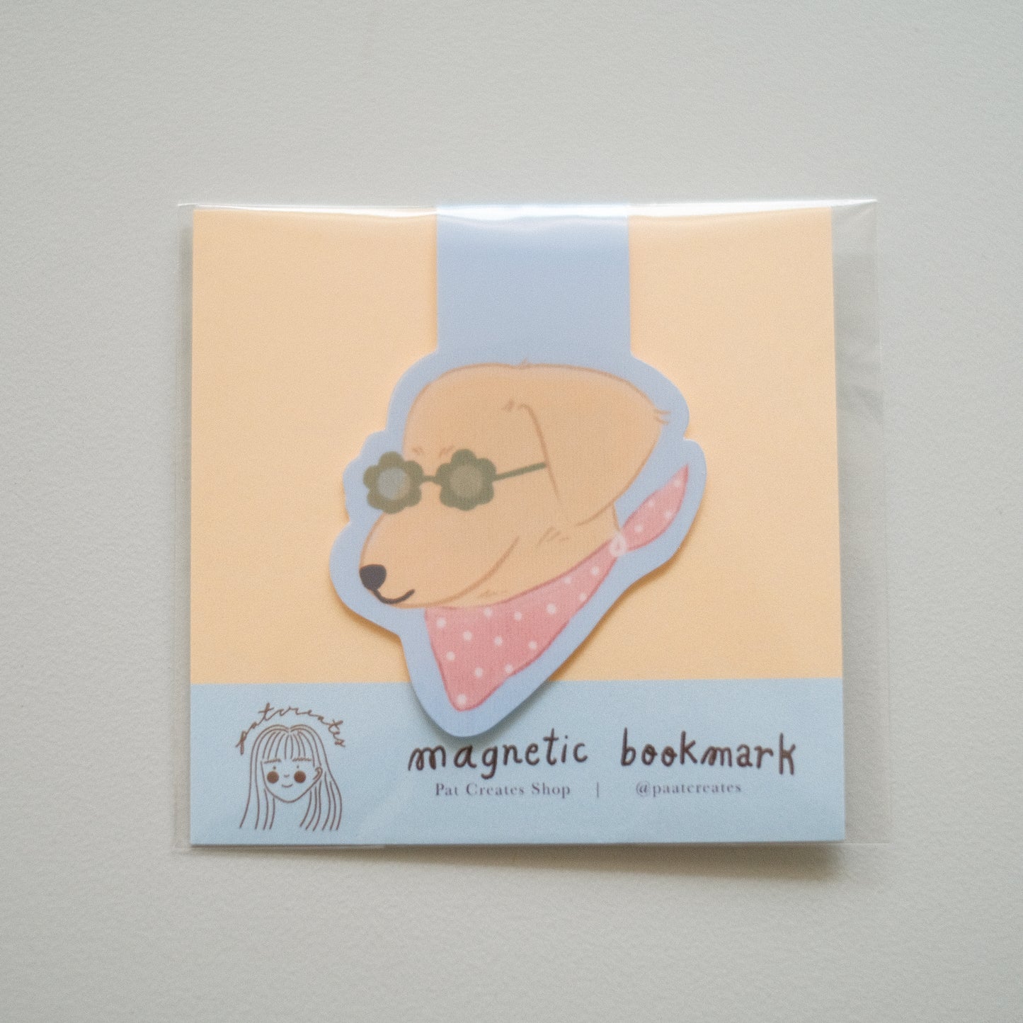 Dog Magnetic Bookmark