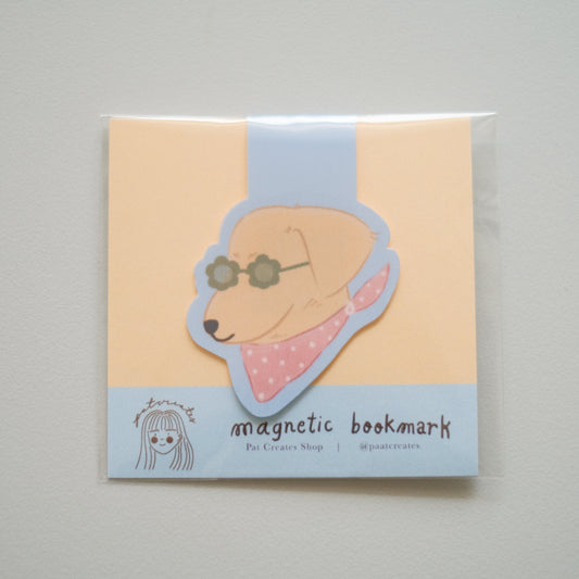 Dog Magnetic Bookmark