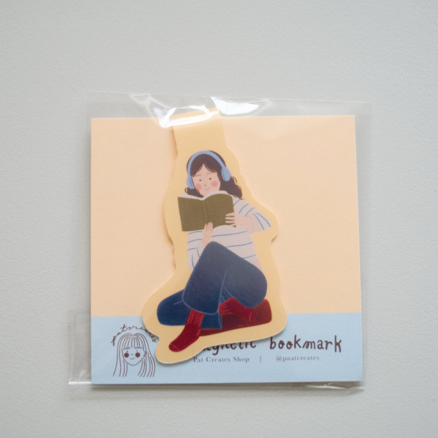 Bookworm Magnetic Bookmark