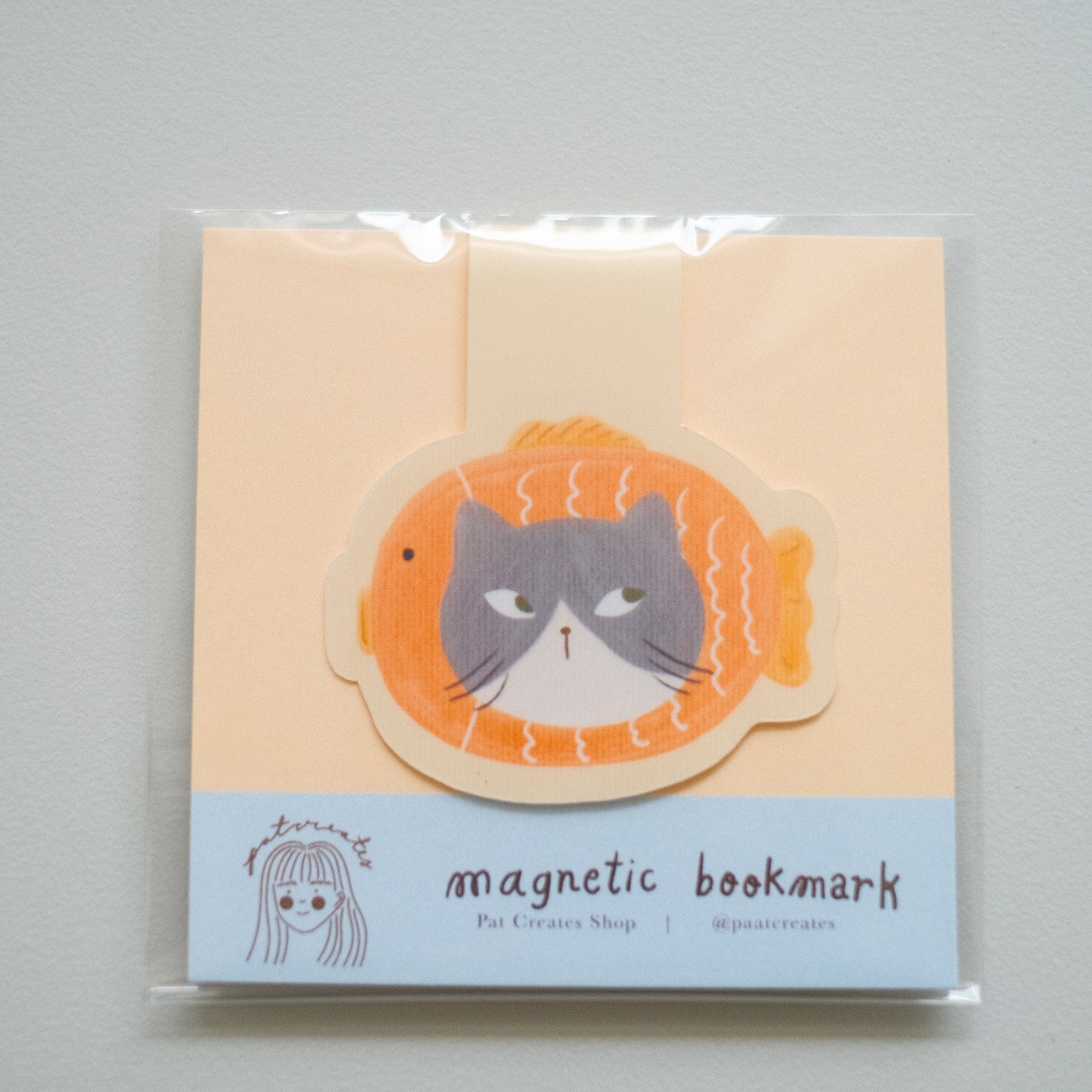 Cat Magnetic Bookmark