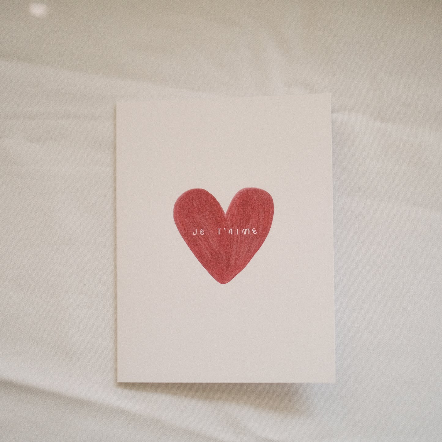 Je T'aime Greeting Card