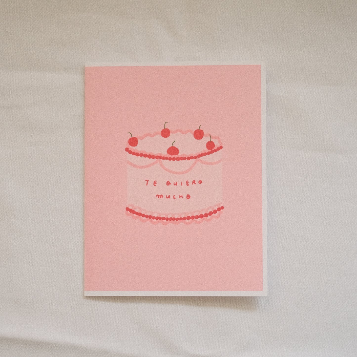Te Quiero Mucho  Greeting Card