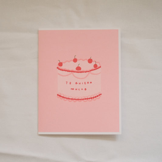 Te Quiero Mucho  Greeting Card