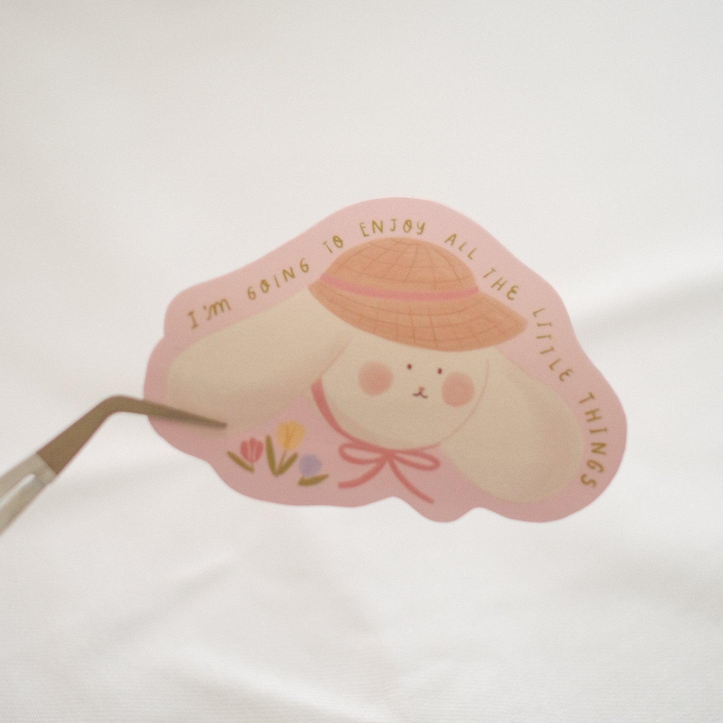 Enjoy All The Little Things Die Cut Sticker