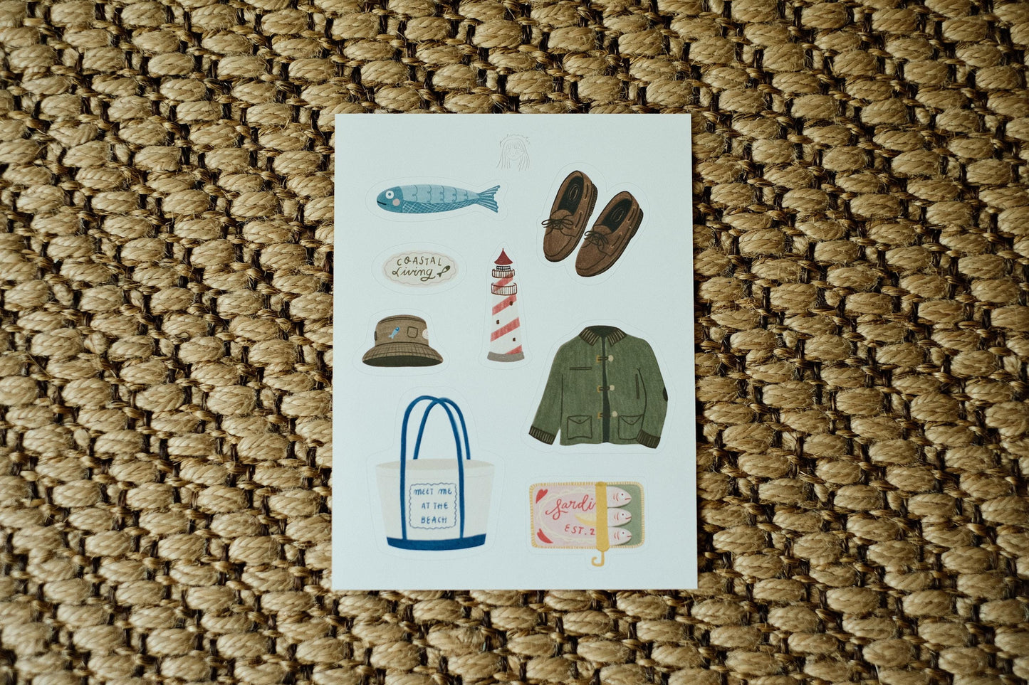 Coastal Sticker Sheet