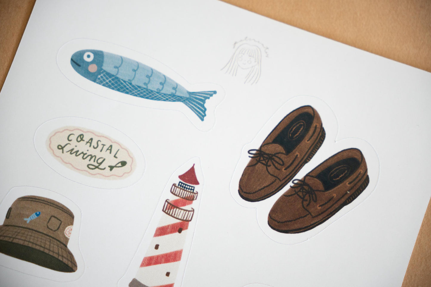 Coastal Sticker Sheet