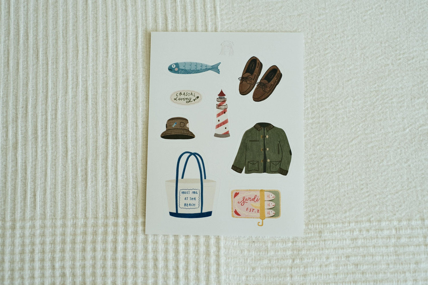 Coastal Sticker Sheet